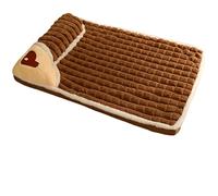 Dog Bed Pet Bed Warm Bed For Small Medium Large Dogs Fleece Pet Pad With Pillow Puppy Cat Cozy Cushion(S1,75x45cm)