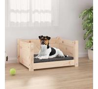 Dog Bed Pet Sofa Cat Puppy Dog Couch Dog Sofa Pet Bed Solid Wood Pine vidaXL
