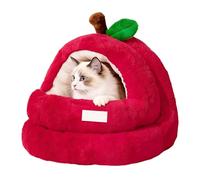 Dog Bed, Plush, Breathable, Semi-Closed Sleeping Tent for Pets - Warm House Bed for Dogs | For Small, Medium and Large Kittens, Puppies, Balcony, Garden, Yard, Barn
