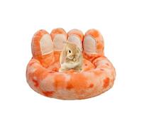 Dog Bed - Soft Soothing Cat Beds with Non-Slip Backing, Soothing Warming Cuddle Bed, Warming Sofa, Couch, Nest Furniture for Sleeping Pets for Cages, Bedroom, Zw