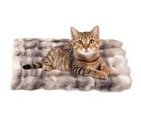 Dog Bed - Warming Kitten Bed with Soft Cushion, Soft Cozy Pet Accessories for Travel, Comfortable Sleeping Cushion for Dogs and Cats on Bedside Couch, Chair, Desk 19.69x14.17x1.18 Inches