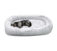 Dog Beds for Large Dogs, Comfortable Dog Bed - Heat Washable Pet Cushion Inner Cats Caves, Soft Cat Sleeping Pad Cosy Puppy Couch for Indoor Use at Home