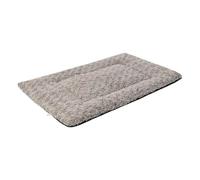 Dog Beds Large, Puppy Bed, Puppy Sleeping Bed, Washable Dog Bed, 50x70x4cm/19.69x27.56x1.57 Inches, Pet Pad with Soft Cushioning Washable Design Suitable for Dogs, Light Gray and Coffee Brown