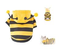 Dog Bee Costume, Pet Costumes, Dog And Bee Costumes, Halloween Cat Costumes, Party Costumes, Warm Coats, Cute Hoodies, Suitable For Small And Medium Pets