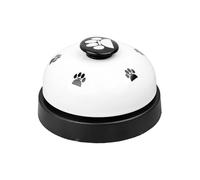 Dog Bell for Door Potty Training, Pet Bells for Dogs to Ring to Go Outside, Premium Quality Loud and Crisp Doorbell, Puppy and Cat Communication Device (White)