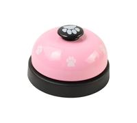 Dog Bell for Door Potty Training, Pet Bells for Dogs to Ring to Go Outside, Premium Quality Loud and Crisp Doorbell, Puppy and Cat Communication Device (Pink)