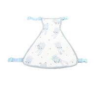 Dog Belly Cover, Cute Cartoon Dust-proof Abdominal Band - Post-operative Recovery Suit for Dogs (Blue (Female),XL)