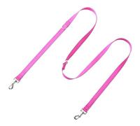 Dog Belt Hands Free Multi Functional Double Belt for 2 Dogs Walking Running Pet Chain Rope for Walking, Hiking, Training, Jogging(Red)