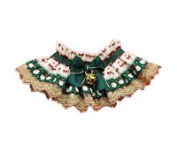 Dog Bibs for Holiday, Christmas Bibs for Pets | Adjustable Dog Bandanas Christmas Dog Bibs | Cute Breathable Pet Accessories Lace Pet Scarf for Kitten