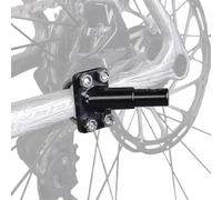 Dog Bike Trailer Hitch with Locking Pin - Secure Quick-Release Coupler for Pet & Child Trailers, Galvanized Steel Towing System