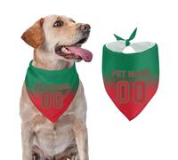 Dog Birthday Bandana for Girls Triangle Pet Scarf with Glitter Accents - Soft Polyester Spandex, Adjustable Fit for Small/Medium Dogs - Perfect Birthday Party Accessory & Photo Prop