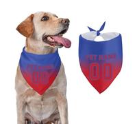 Dog Birthday Bandana for Girls Triangle Pet Scarf with Glitter Accents - Soft Polyester Spandex, Adjustable Fit for Small/Medium Dogs - Perfect Birthday Party Accessory & Photo Prop