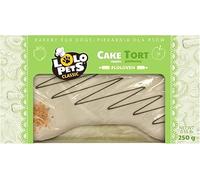 Dog Birthday Cake - Edible Bone-Shaped Treat with Natural Ingredients - Safe Colours - Handmade Decorations - Gift for All Dog Breeds & Sizes (250g, Apple)