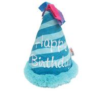 Dog Birthday Celebration - Cute Cake Hat Plush, Soft Plush Pet Toy, Play Chewing, Creative,Fun Event For Dogs, Washable Durable Birthday Toy Ideal As Boy Girl Gift For All Breed Sizes