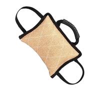 Dog Bite Cushion with a Silly Toy with Handle, for Puppies and Large Dogs | User Friendly Design for Interactive Training, Care and Physical Utilization Inside