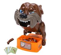 Dog Bite Finger Toy Tricky Bone Stealing Game ABS Plastic Interactive Fun Challenge for Kids Family Playtime Age 5+ Small Size