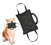 Dog Bite Pad, Pet Bite Pad | Pet Tug of War Bite Pad Toy | Pet Bite with Double Handle for Medium Dogs, Puppies and Large Dogs