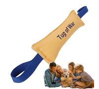 Dog Bite Toy - Safe Bite Cushion with 2 Comfortable Durable Handles | Heavy Duty Tug Training Equipment Emotionally Bonding for Medium Dogs