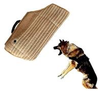 Dog Bite Training Set, Durable Dog Bite Sleeve, Pit Bull German Shepherd Work Dog Puppy Tugging Toy Training Biting Arm Sleeve(Yellow)