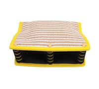 Dog Bite Training Toys, Portable Dog Bite Pillow Puppy Training Interactive Play Toy with 3 Comfortable Handles, Designed for Tug of War and Exercise, Made with Jute Material,