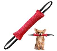 Dog Bite Tug Toy, Dog Pull Toy, Durable Pull Toy, Help Improve Your Dog's Attention, Strengthen The Bond Between You and Your Dog, Bring Fun to Your Furry Friends, Red, 30 x 8 x 5cm