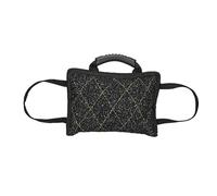 Dog Bite Wedge - Sturdy Tug Of War Training Toy | Double-handle Bites Pad For Medium, Large Dogs Puppies, Interactive Pet Toy For Fetch, Bite Training, Play, Heavy-duty Design For Safe Chewing