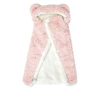 Dog Blanket - Hoodie Washable Warm Soft Pets Coats Cape | Chihuahua Kitten Halloween Winter Christmas | Pink Blue Brown Fleece Polyester Professional Puppy Apparel Small Medium Large Pet Clothing