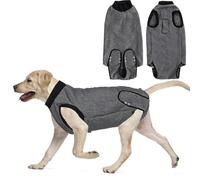 Dog Bodysuit After Op, Breathable Wound Protection Suits for Dogs, Dog Castration Male Body for Dogs After Surgery, Recovery Suit Dogs with Velcro Closure, Dog Onesie for Dogs Cones Alternatives