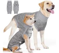 Dog Bodysuit After Surgery - Surgical Body Dog for Castration & Male - Medical Wound Protection Suit for Dogs Velcro Closure - Alternative to Cone/Collar - Surgery Body After Surgery for Dogs
