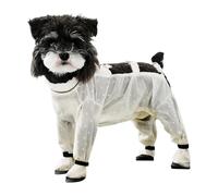 Dog Bodysuit | Pet Elastic Bodysuit with D-Ring and Adjustable Strap | Puppy Stretchable Onesie - for Walking Outdoor Commuting Travel Daily Camping Summer Adventure