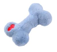 Dog Bone Plush Toy - Soft Puppy Chew Item, Interactive Voice Toy for Pets, Cute Bone Shaped Toy | Active Setting