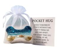 Dog Bone Pocket Hug, Pet Memorial Pocket Hug Token for Loss of Dog & Cat, Remembrance Sympathy Gift for Pet Lover Owner