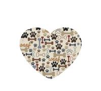 Dog Bones Paw Printing 10 Pcs Car Air Fresheners Cards For Scented Hanging Sheets For Bathroom With Rope