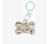 Dog Bones Paw Printing Acrylic Dog Bone Ornament,Dog Tags Personalized Pet Ornament, Key Chain Bone Shaped Id Tags