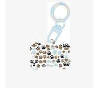 Dog Bones Paw Prints Printing Acrylic Dog Bone Ornament,Dog Tags Personalized Pet Ornament, Key Chain Bone Shaped Id Tags