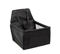 Dog Booster Seat - Portable Pet Bed, Safety Holder with Clip On | Raised Comfortable Car Carrier for Small Breeds, Comfort