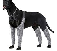 Dog Boot Leggings - Protective Elbow Brackets, Antidirty Protective Elrests, Adjustable Dog Pants to Prevent Licking, Front and Back Legs Sleeves