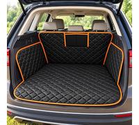 Dog Boot Liner for VW Atlas 2017-2026 | Heavy Duty Scratch Resistant Oxford Fabric Non Slip Waterproof with Side & Bumper Protection Mat Durable Washable