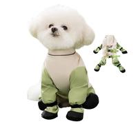 Dog Boot Suspender - Adjustable Dog Shoes | High Top Enclosed Boots - Glow In The Dark Strips Walking Raincoat Hardwood Floors Snow Small Medium Dogs
