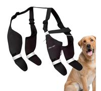Dog Boots - Dog Shoes, Non-Slip Dog Rain Boots, Portable Pet Shoes, Reusable Dog Paw Protection for Snowy, Rainy and Nights