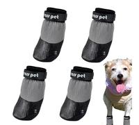 Dog Boots for Paw Protection - Reusable Hot Pavement Paws Boots,Portable Puppy Rubber Soles Paw Covers Protectors for Indoor, Running, Outdoor
