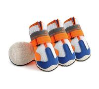 Dog boots, non-slip paw protection boots, soft dog shoes, for dachshunds and , outdoors, in winter, snow, rain, summer, on pavements, floors and parquet floors