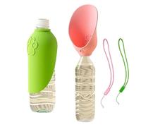 Dog Bottle - 2-Piece Pet Hydration Cup | Outdoor Water Dispenser for Small Medium Large Breeds Hiking Boat Yard Garden Beach Camping RV Travel Gear Accessory Portable Bowl Cottoop Peccute Oneisalll