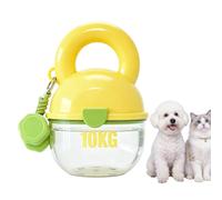 Dog Bottle, Drinking Cup with Shoulder Strap | Dog Water Bottle with Treat Dispenser | for Small, Medium and Large Breeds, Travel, Camping, RV, Boatyard