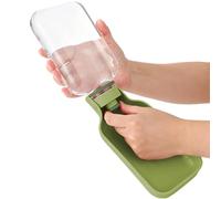 Dog Bottle Non-Spill Compartment Animals Cup