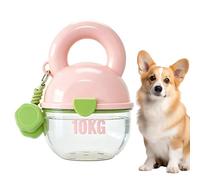 Dog Bottle, Shoulder Strap Included Food Holder, Dog Water Bottle Portable Drinker, for Small, Medium, Large Breeds, Travel, Camping, RV, Boat, Yard
