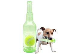 Dog Bottle Toy,Squeak Teething Bottle - Dog Interactive Toys,for Pet Pool Birthday Christmas Boredom Enrichment Play Puppy