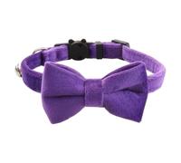 Dog Bow Tie - Dog Collar with Bow | Adjustable Dog Cat Collar with Detachable Bell | Dog Bow Tie Collar with Bell | Clothing Accessories Lovely Collars pa