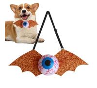 Dog Bow Tie,Halloween Pup Bat Shape Bow Tie Collar Costume - Cosplay Photo Props in Large Medium Small Sizes for All Breeds Kittens and Puppies Holiday Outdoor