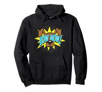 Dog BOW WOW! Comic Onomatopoeia Graphic Cartoon Pup Pop Art Pullover Hoodie